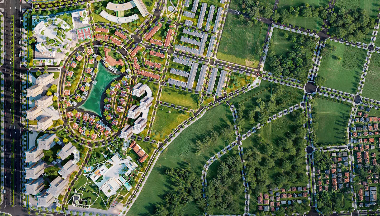 Mặt bằng Vista Valley - Khu đô thị nam An Khánh