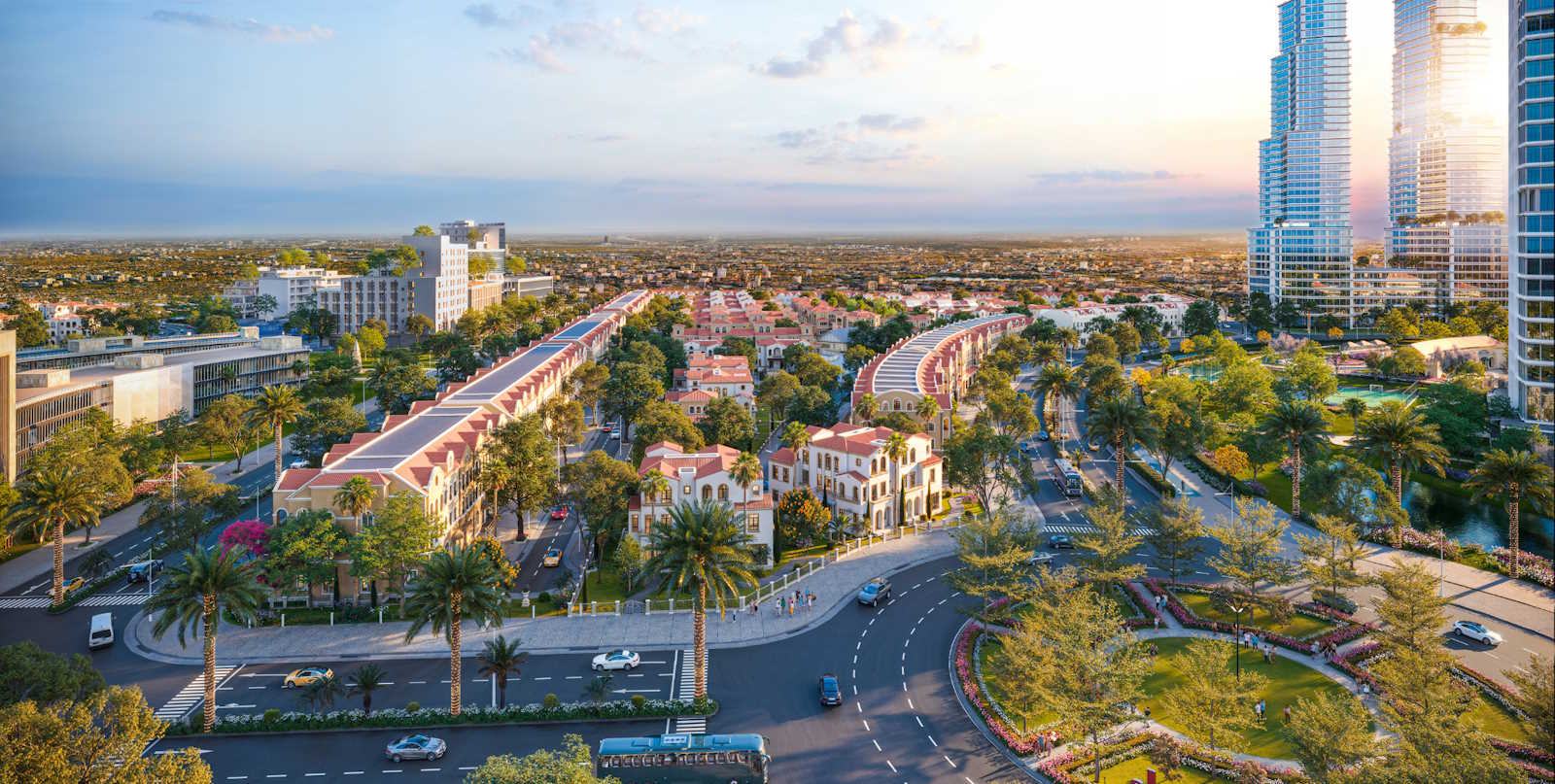 Phối cảnh phân khu Vista Serena Nam An Khánh