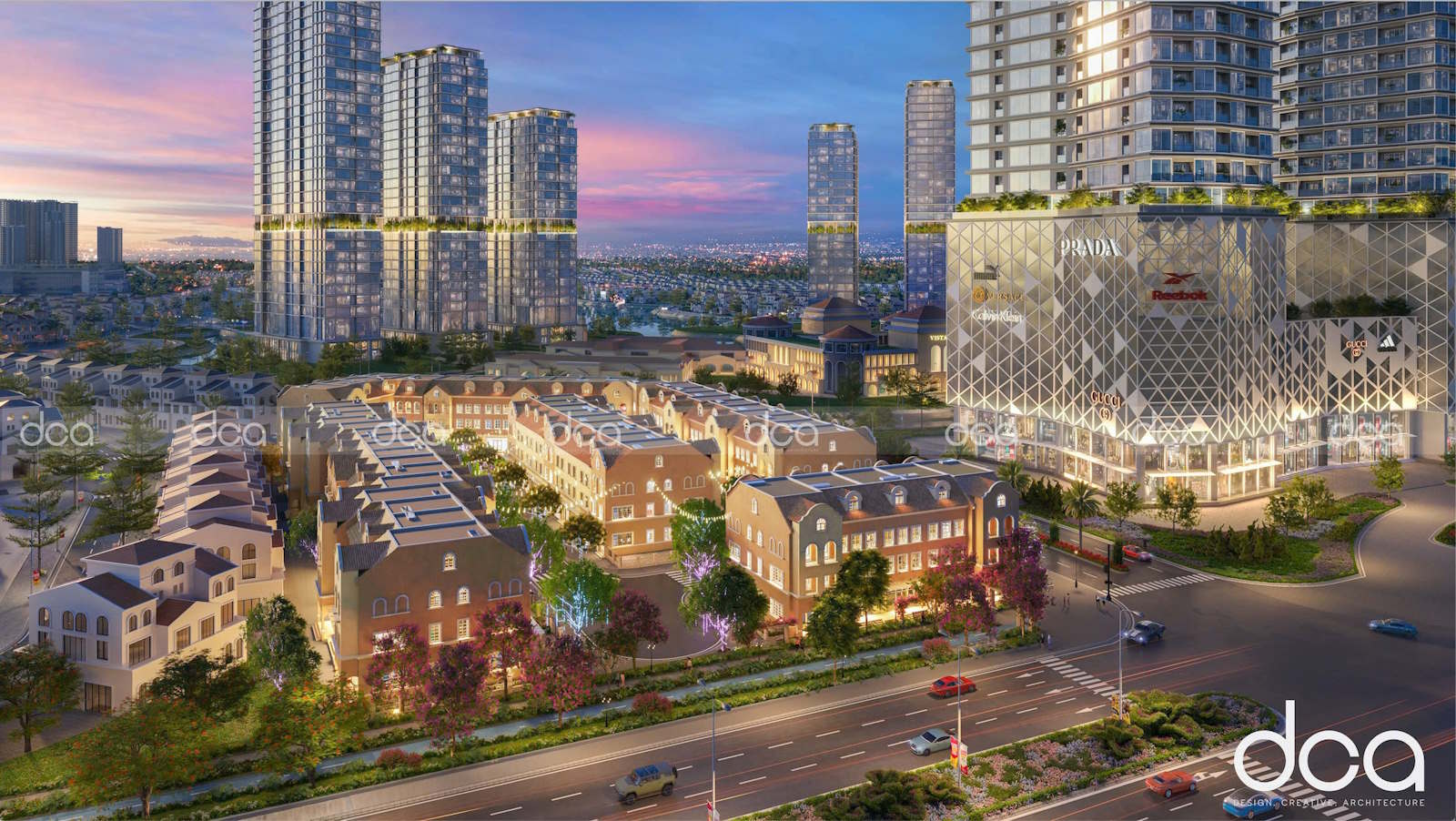 Phối cảnh chung cư Vista Nam An Khánh