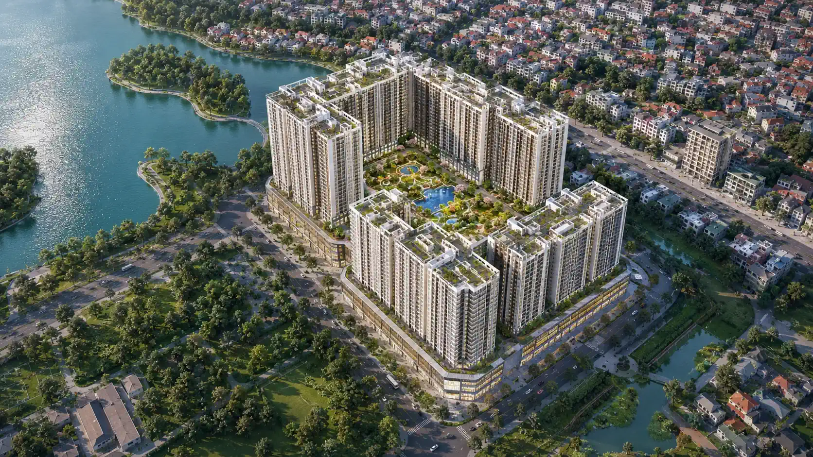 Phối cảnh Mandarin Garden 3 - Ảnh: MandarinGarden.com.vn